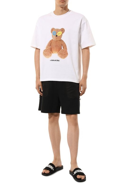 Текстильные шлепанцы Moschino 2