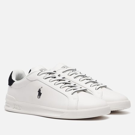 Мужские кроссовки Polo Ralph Lauren Heritage Court II, цвет белый