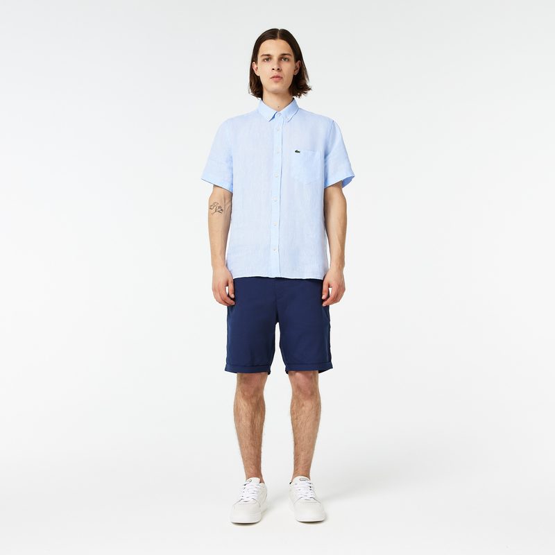 Мужские шорты Lacoste приталенного кроя