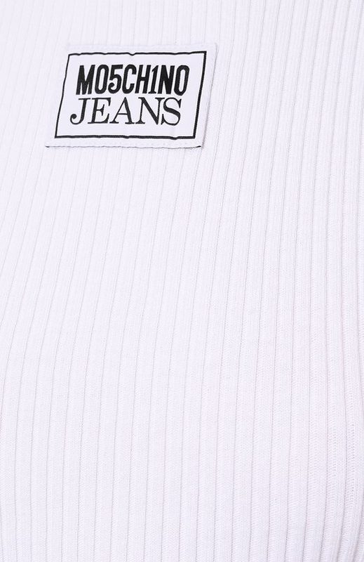 Хлопковая майка M05CH1NO Jeans 5