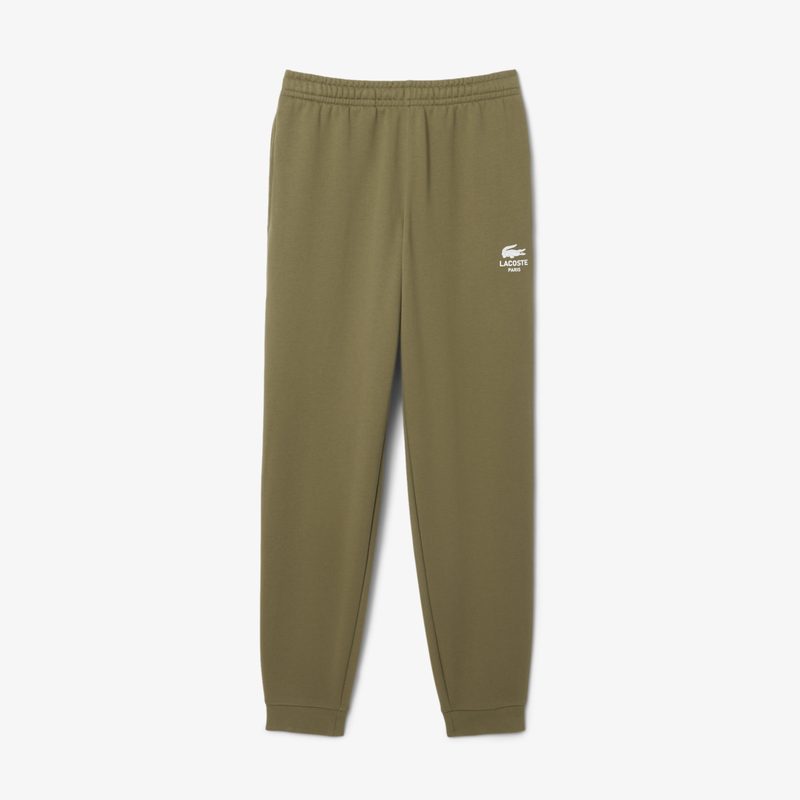 Спортивные хлопковые брюки Lacoste унисекс 4