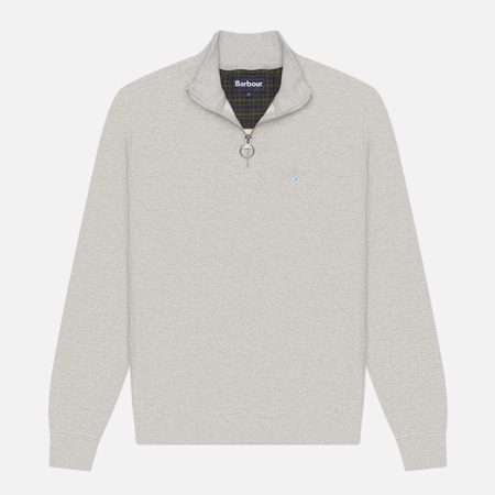 Мужская толстовка Barbour Beckhill Quarter-Zip, цвет серый