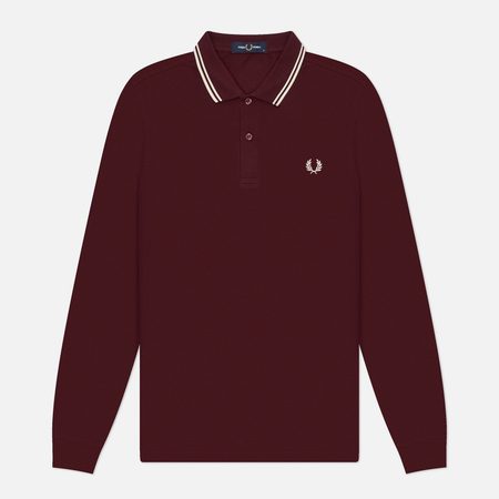 Мужской лонгслив Fred Perry M3636, цвет бордовый