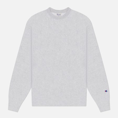 Мужская толстовка Champion Reverse Weave Pinnacle Lightweight Crewneck Relax Fit, цвет серый
