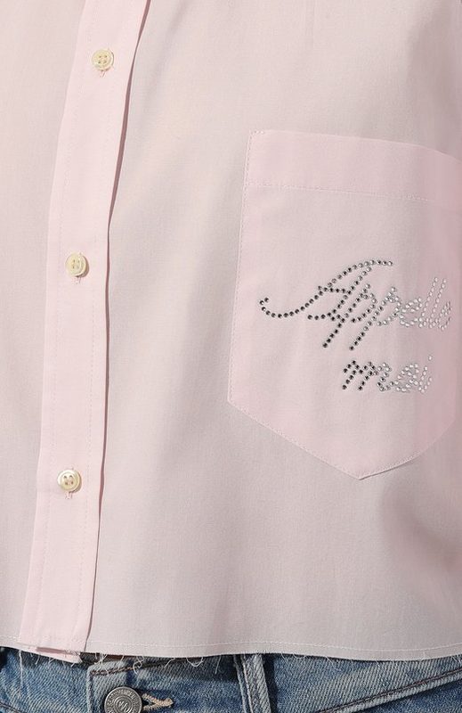 Хлопковая рубашка Forte Dei Marmi Couture 5