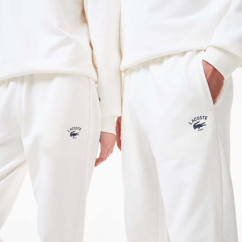 Спортивные хлопковые брюки Lacoste унисекс 4