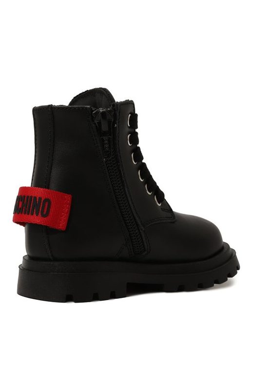 Кожаные ботинки Moschino 3