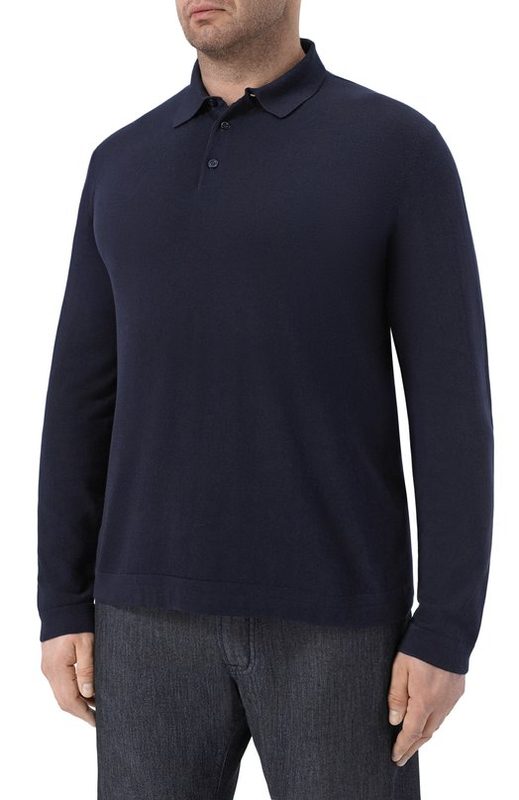 Хлопковое поло Il Borgo Cashmere 3