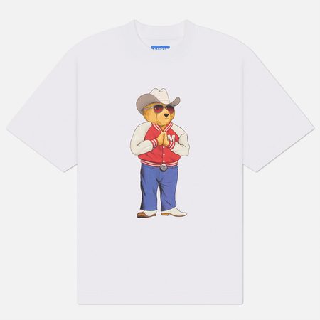 Мужская футболка MARKET Hee-Haw Bear, цвет белый