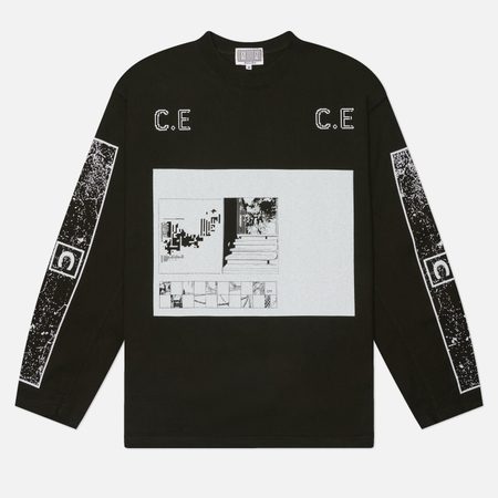 Мужской лонгслив CAV EMPT Cgcegc Heavy, цвет чёрный