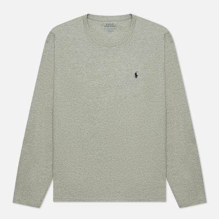 Мужской лонгслив Polo Ralph Lauren BCI Liquid Cotton Sleep Top Crew Neck, цвет серый