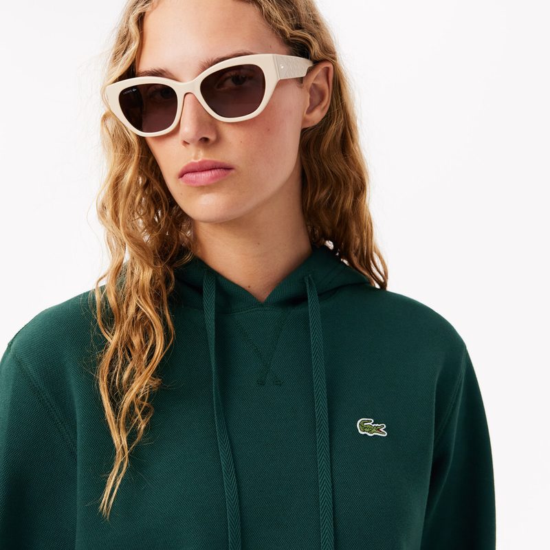 Женская толстовка Lacoste с капюшоном 3