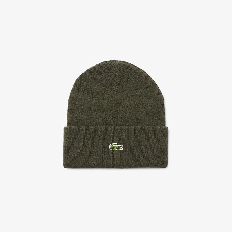 Шерстяная шапка Lacoste унисекс