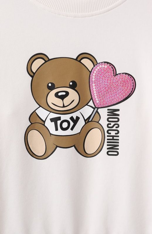 Хлопковый свитшот Moschino 3