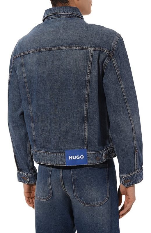 Джинсовая куртка HUGO Blue 4
