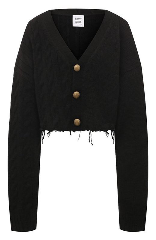 Шерстяной кардиган VETEMENTS