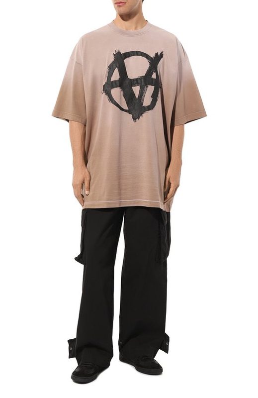 Хлопковая футболка VETEMENTS 5