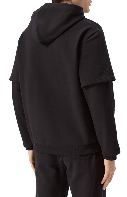 Хлопковое худи Moschino 4