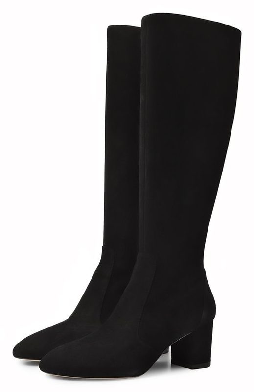 Замшевые сапоги Yuliana 60 Stuart Weitzman