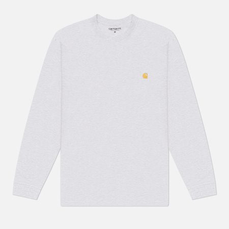 Мужской лонгслив Carhartt WIP Chase, цвет серый