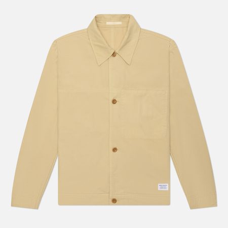 Мужская рубашка Norse Projects Arresskov Compact Cotton, цвет бежевый