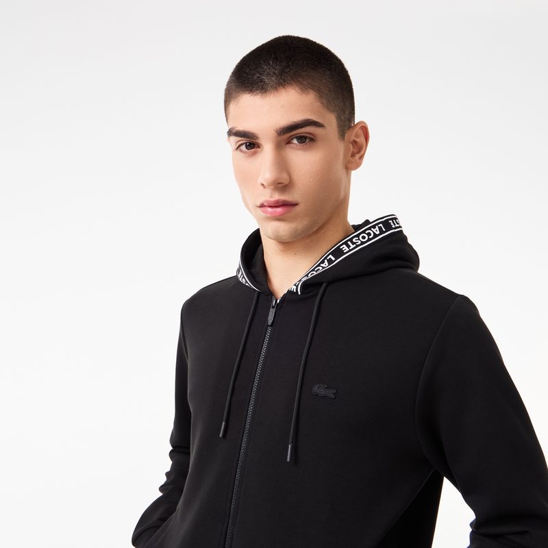 Мужская толстовка Lacoste с капюшоном на молнии 4