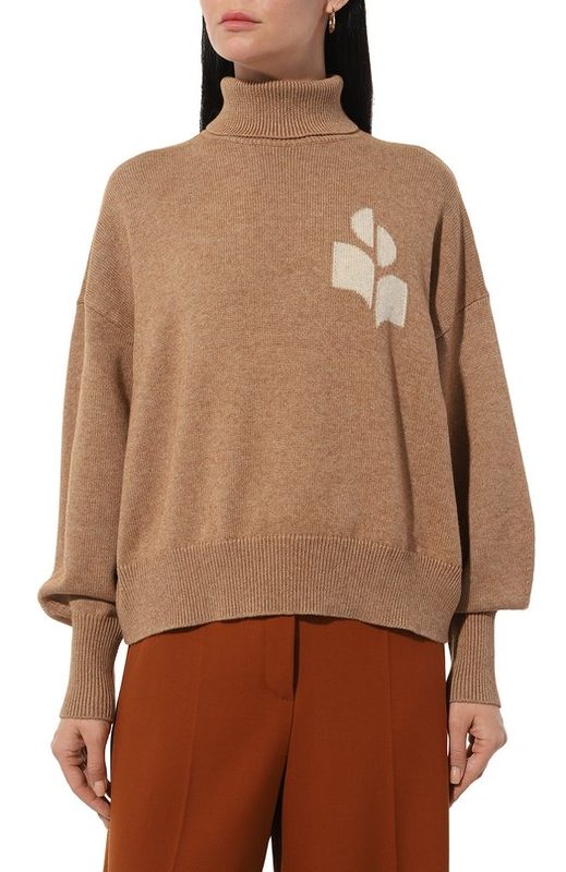 Свитер из хлопка и шерсти Isabel Marant Etoile 3
