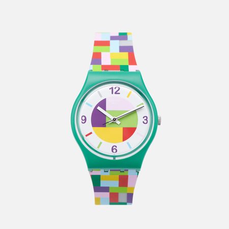 Наручные часы Swatch Tet-Wrist, цвет зелёный
