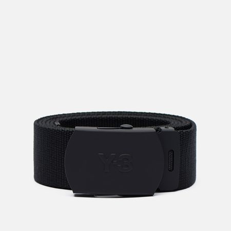 Ремень Y-3 Classic Logo Metal Buckle, цвет чёрный