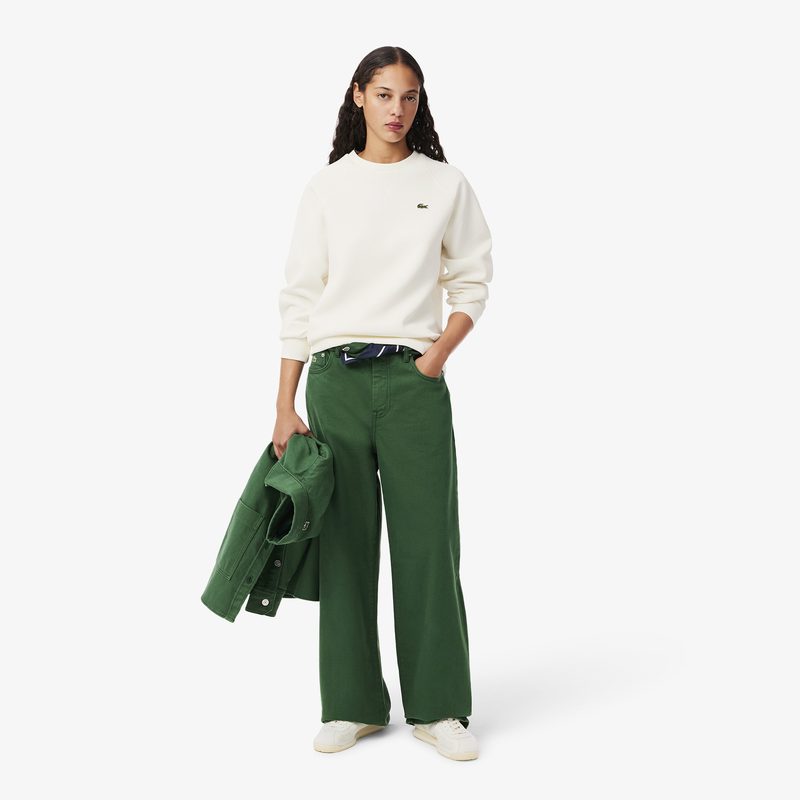 Женский свитшот Lacoste стандартного кроя из хлопка 4
