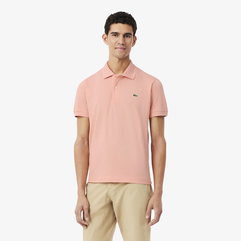 Мужское поло Lacoste из смеси эластичного органического хлопка