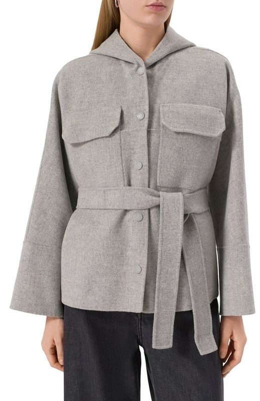 Шерстяное полупальто Weekend Max Mara 3