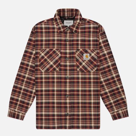 Мужская рубашка Carhartt WIP Cronyn Overshirt, цвет красный