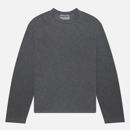 Мужской лонгслив MKI MIYUKI ZOKU 220 GSM Slub, цвет серый