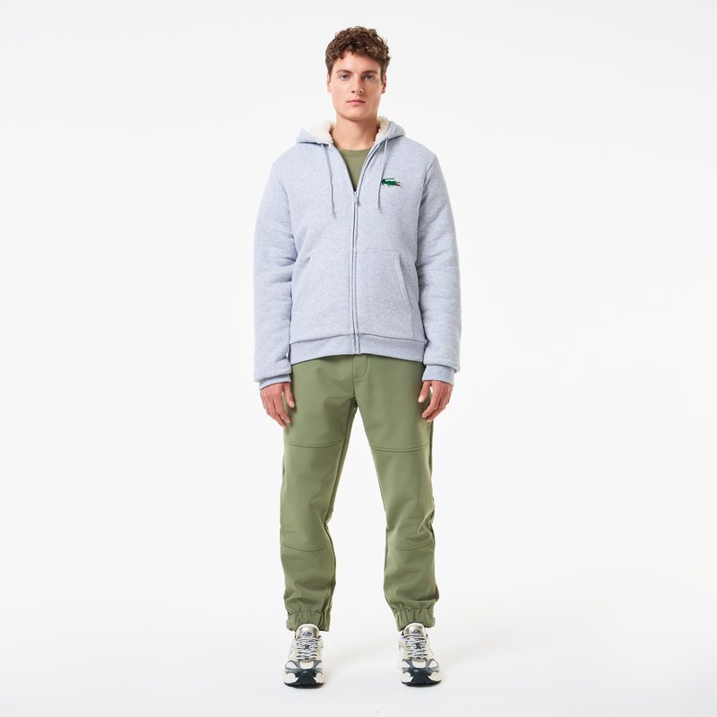 Мужская утеплённая толстовка Lacoste на молнии 4
