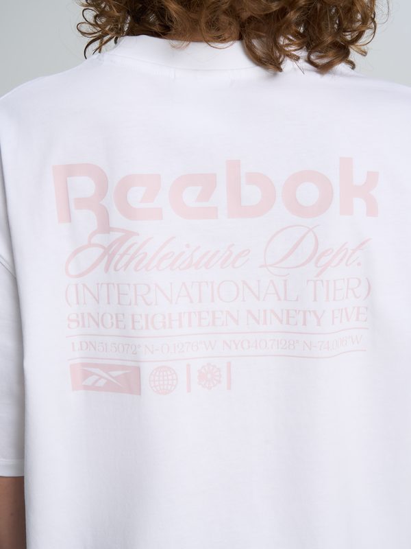 Футболка женская Reebok Boxy, Белый 5