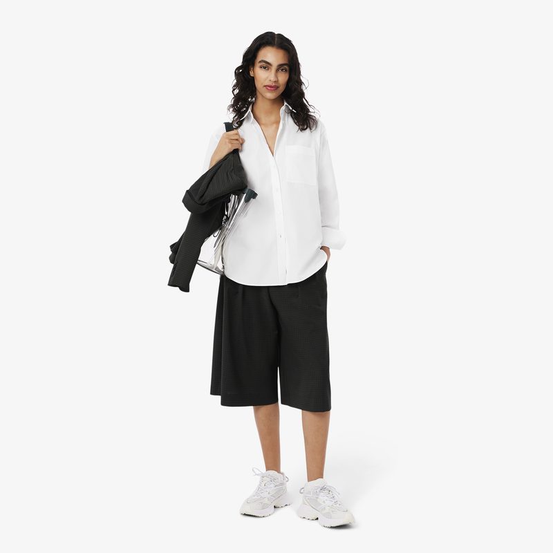 Женская рубашка Lacoste из хлопка 4