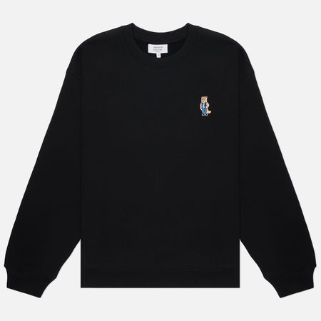 Мужская толстовка Maison Kitsune Dressed Fox Comfort, цвет чёрный