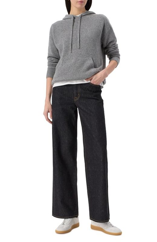 Худи из шерсти и вискозы Weekend Max Mara 2