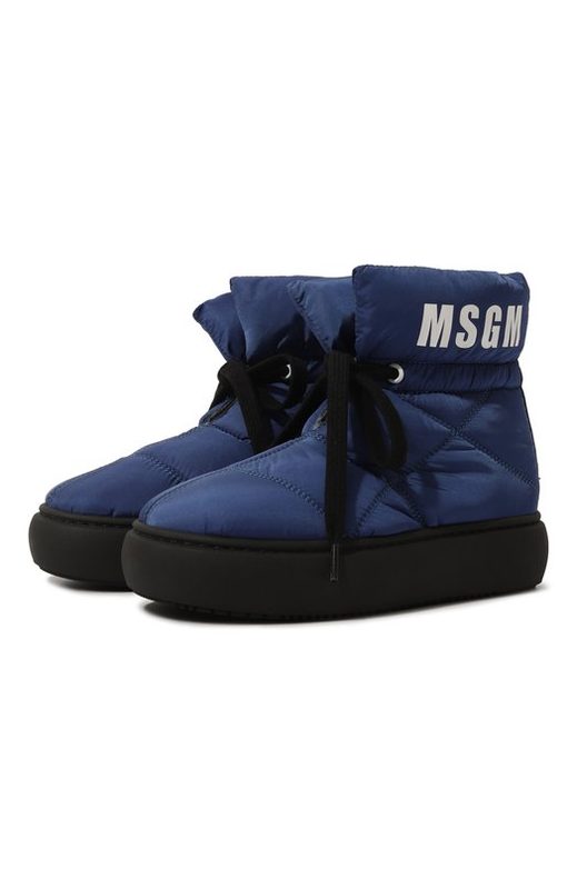 Утепленные сапоги MSGM kids