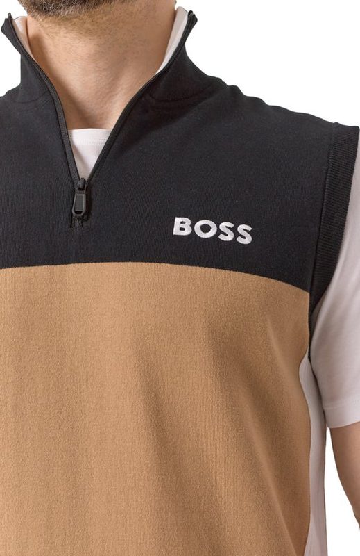Хлопковый жилет BOSS Green 5