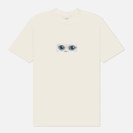 Мужская футболка RIPNDIP Find Out, цвет бежевый
