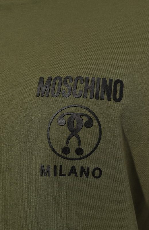 Хлопковая футболка Moschino 5