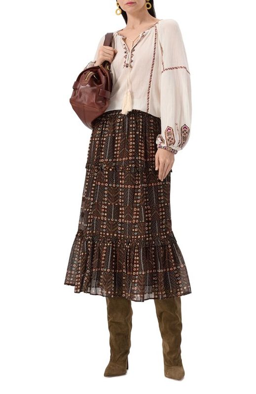 Хлопковая блузка Isabel Marant Etoile 2