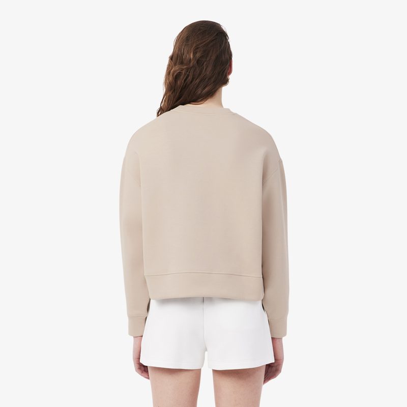 Женская двусторонняя толстовка Lacoste оверсайз 2