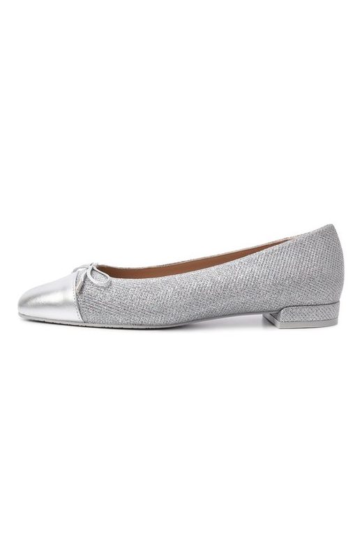 Текстильные балетки Sleek Bow Stuart Weitzman 2