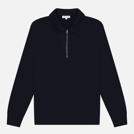 Мужская толстовка Norse Projects Norse Standard Half Zip, цвет синий