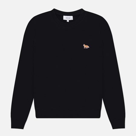 Женская толстовка Maison Kitsune Baby Fox Comfort, цвет чёрный