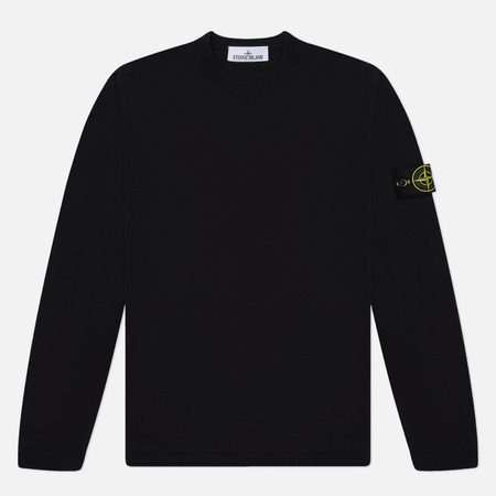 Мужской свитер Stone Island Light Raw Hand Organic Cotton Regular, цвет синий