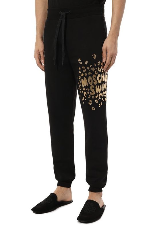 Хлопковые джоггеры Moschino 3